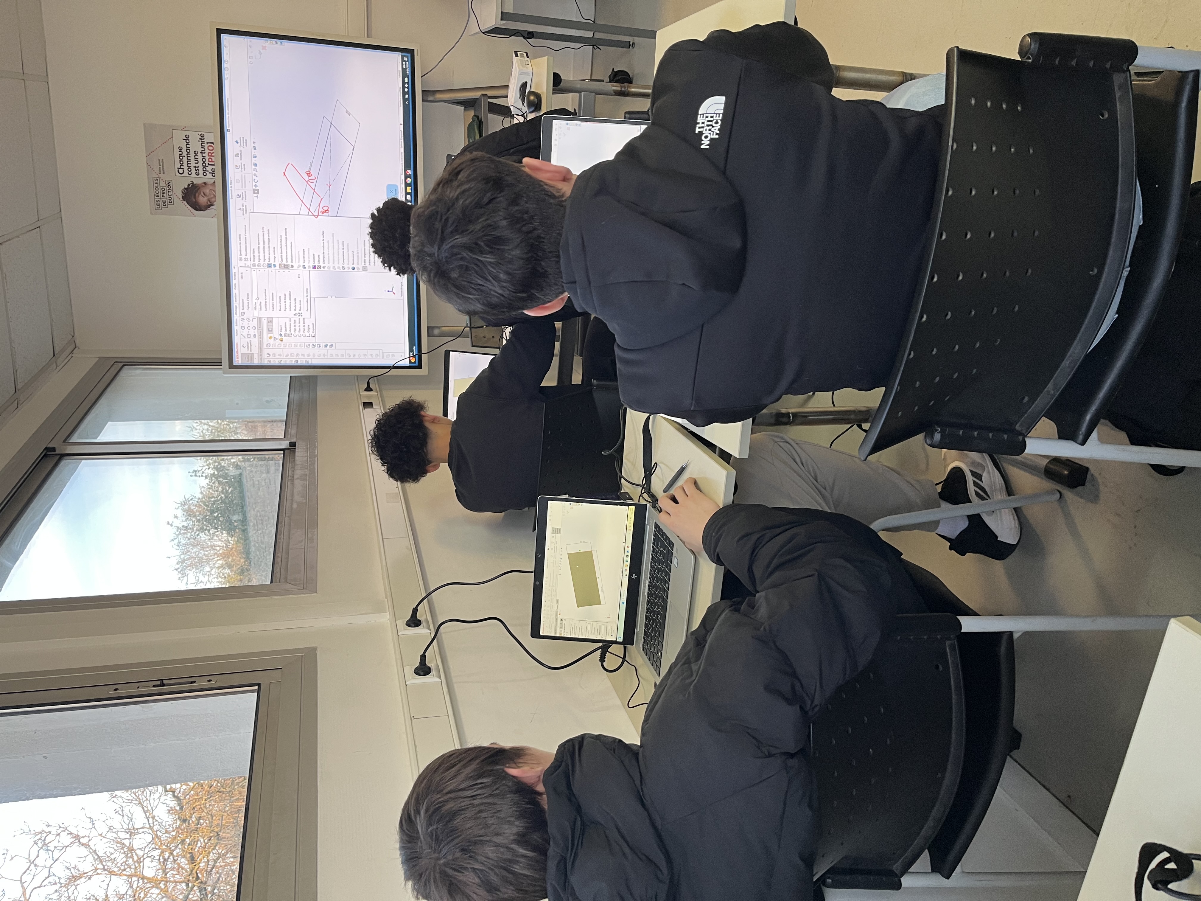 Cours de dessin industriel à FER Ensemble